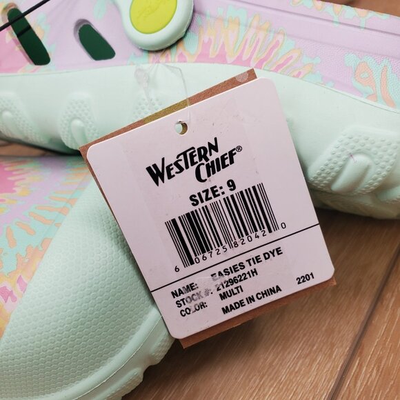 Western Chief Womens Size 9 Easies EVA Clog Lightweight Cushioned Beach Outdoor - Picture 9 of 11